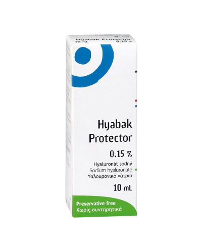 Hyabak 0,15% sol lentile contact x 10ml