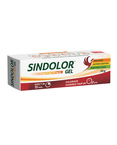 Sindolor gel 5 mg/5 mg/20 mg/g, 50 g – Fiterman