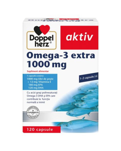 Doppel Herz Omega 3 extra 1000 mg x120 cp