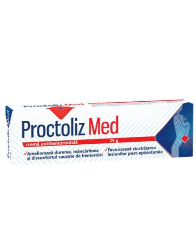 Crema Proctoliz Med, 25 g, Fiterman Pharma
