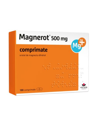 Magnerot, 100 comprimate, Woerwag Pharma