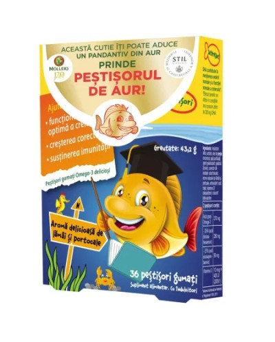 Moller s Omega 3 Pestisori Lamaie si Portocale...