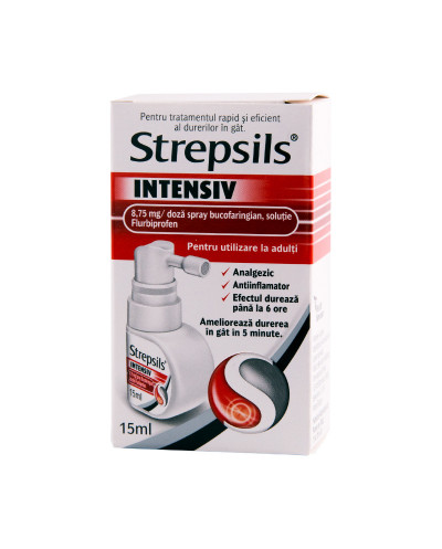 Strepsils Intensiv 8,75mg/doza-15ml x1fl