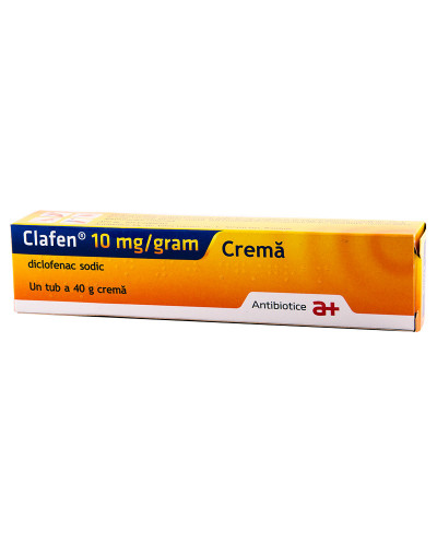 Clafen 1% crema x 40g (Antibiotice)