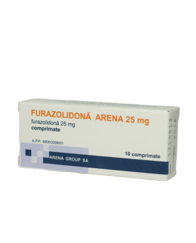 Furazolidona Arena 25mg x 10cp