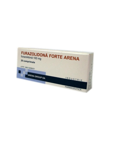 Furazolidona Forte 100mg x 20cp (Arena)