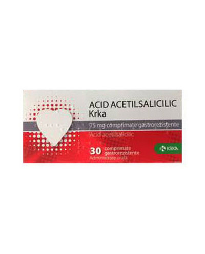 Acid Acetilsalic KRKA 100mg x 30cp.g-rez