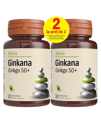 Ginkana Ginkgo 50+ x 30cp (Alevia)