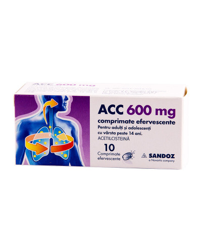 Acetilcisteina 600 mg eff