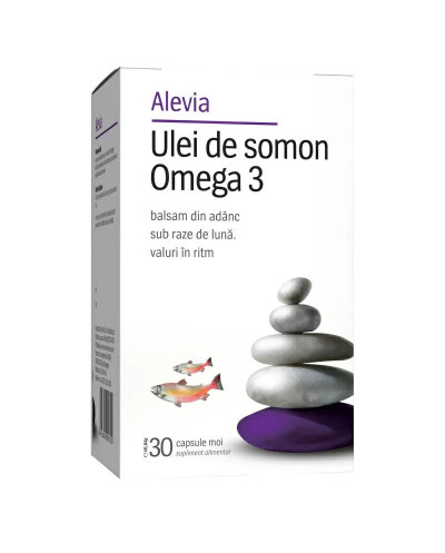 Ulei de somon Omega 3 x 30cps (Alevia)