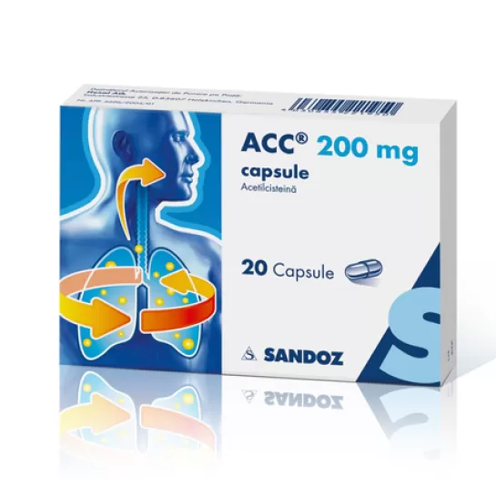 Acc 200mg x 20cps Sandoz