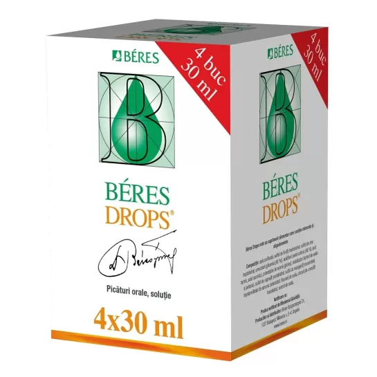 Beres Drops sol orala 30ml x 4fl
