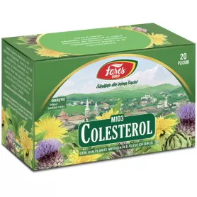 Ceai colesterol x 20 plic, Fares
