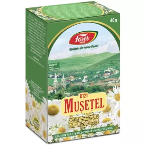 Ceai Musetel Flori D121 40g vrac, Fares