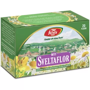 Ceai Sveltaflor M111 x 20plic, Fares