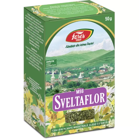 Ceai Sveltaflor M98 50g vrac, Fares