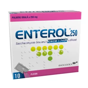 Enterol 250mg pulb.orala x 10pl