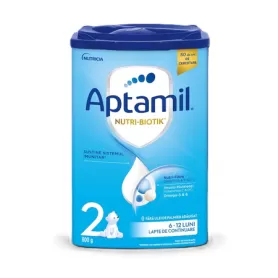 Aptamil Nutri-Biotik Lapte Praf 2 6-12l 800g