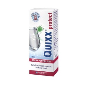 Quixx protect spray pentru gat x 20ml