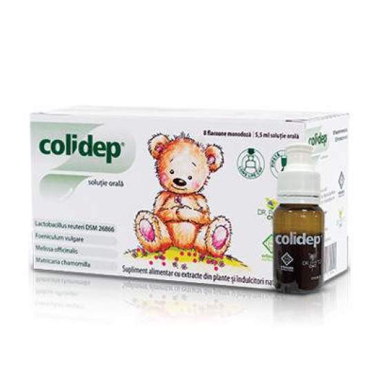 Colidep solutie orala 5,5ml x 8monodz