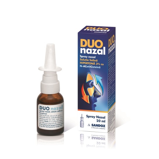 Duo nazal 3% spray x 20 ml