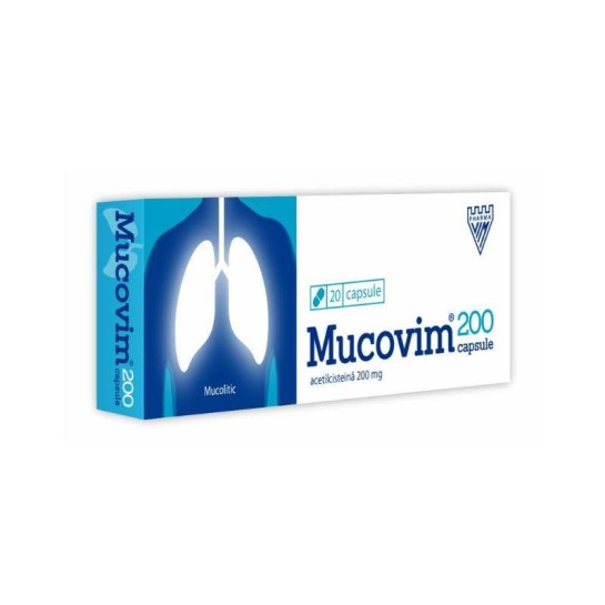 Mucovim 200mg x 20cps