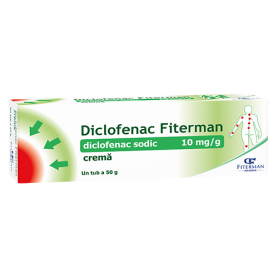 Diclofenac Fiterman 10mg/g crema x 50g