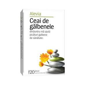 Ceai galbenele x 20pl (Alevia)