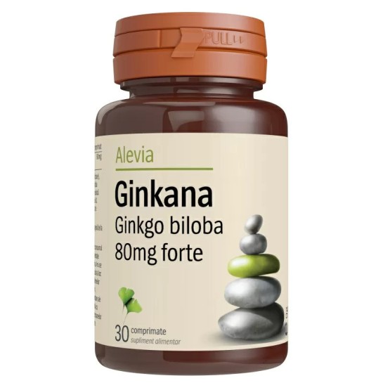 Alevia Ginkana ginkgo biloba x 80mg x 30