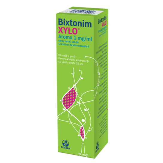 Bixtonim Xylo Aroma 0,1% spr.nazal 10ml