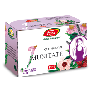 Ceai imunitate x 20plic(FARES)