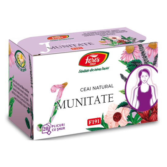 Ceai imunitate x 20plic(FARES)