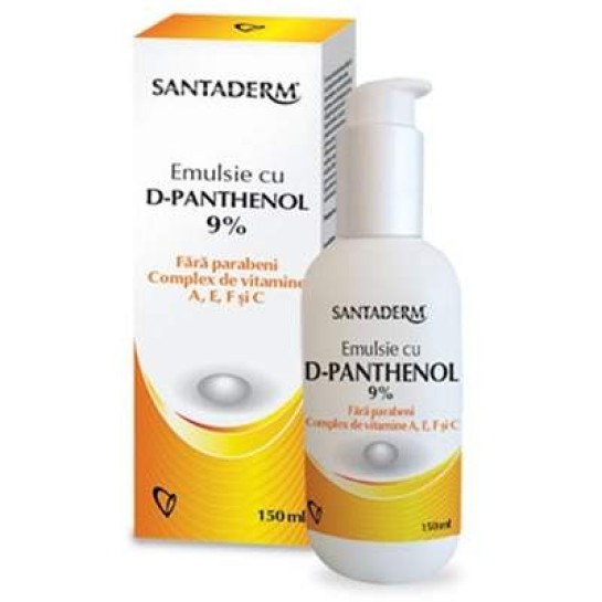 SANTADERM Emulsie D-panthenol 9% x 150ml