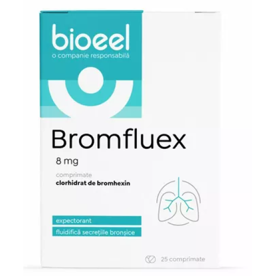 Bromfluex, 8 mg, 25 comprimate