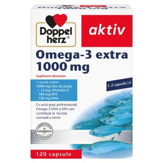 Doppel Herz Omega 3 extra 1000 mg x120 cp