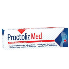 Crema Proctoliz Med, 25 g, Fiterman Pharma
