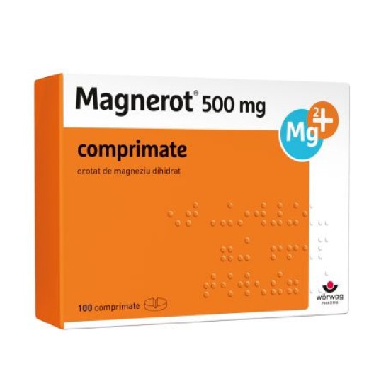 Magnerot, 100 comprimate, Woerwag Pharma