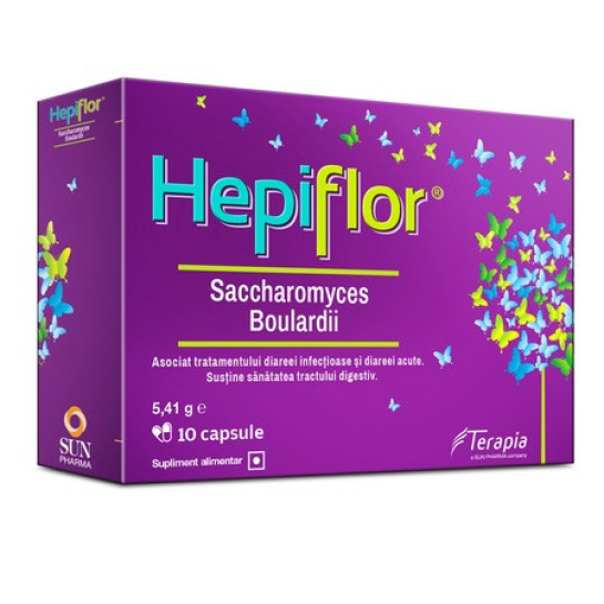 Hepiflor Saccharomyces Boulardii 250mg x 10cps Terapia