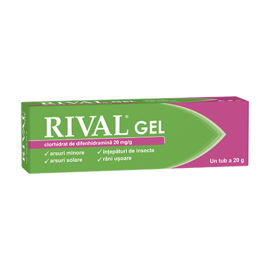 Rival 20mg/g gel x 20g