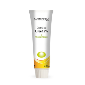 SANTADERM Crema uree 15%,ul.masline 50ml