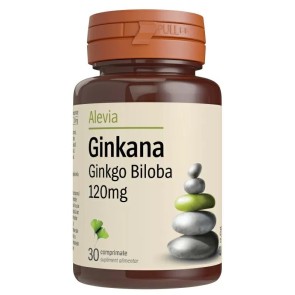 Ginkana Ginkgo Biloba 120mg x 30cp (Alev