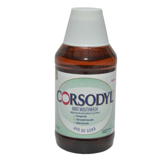 CORSODYL Mint apa de gura 0,2% x 300ml