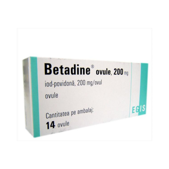 Betadine 200mg x 14ovule