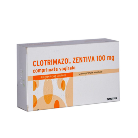 Clotrimazol Zentiva 100mg x 12cp.vag