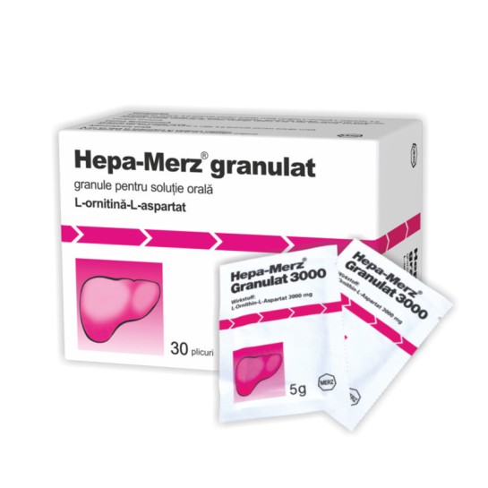 Hepa-Merz 3g gran.sol.orala 5g x 30pl