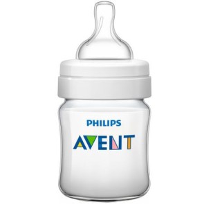 AVENT Biberon x 125ml Tet sil 1orif +0L