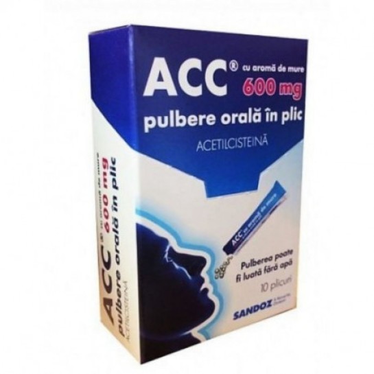 ACC mure 600mg pulb.orala x 10pl