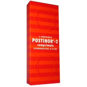 Postinor 0,75mg x 2cp