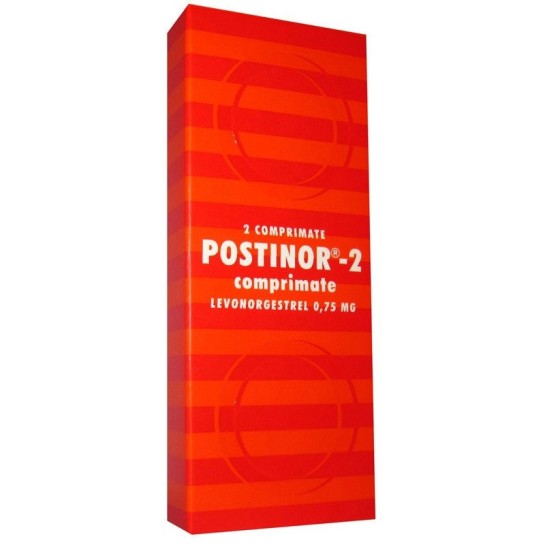 Postinor 0,75mg x 2cp