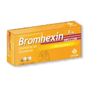 Bromhexin 8mg x 20cp (Helcor)